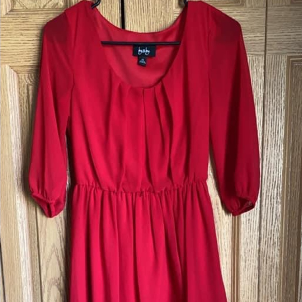 Red dress